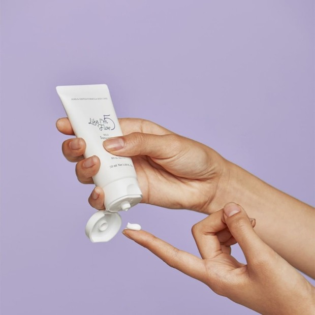 Review Like I'm 5 Mild Sunscreen, tekstur