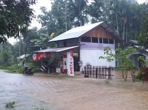 Banjir di Aceh Jaya, Ribuan Warga Mengungsi