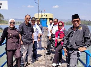 Bupati Anna Tinjau Waduk Pacal dan Gongseng Cek Stok Air Pertanian