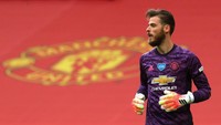 David De Gea, kipernya Manchester United ada di posisi 10. De Gea sepanjang musim ini mencatatkan 96 saves (Getty Images)