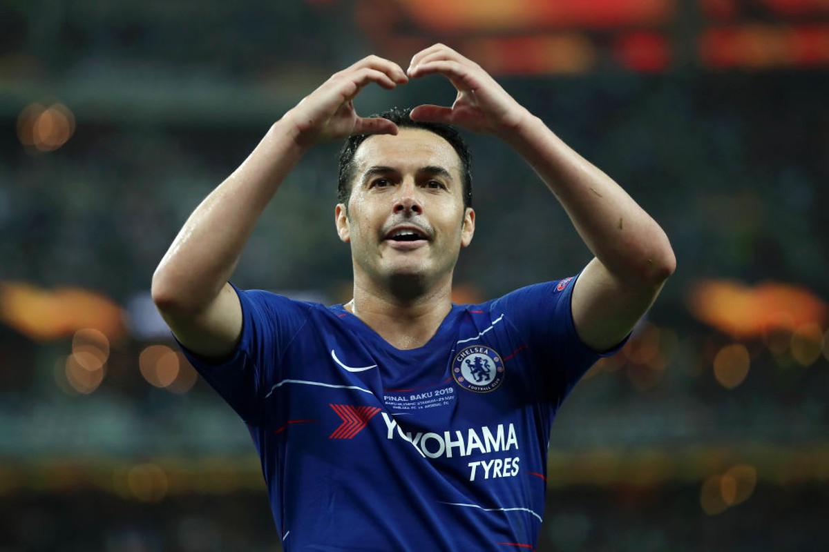 Pesan Perpisahan Pedro Pada Chelsea (Getty Images/Alex Grimm)