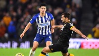 Lalu ada bek kiri Wolves, Jonny Otto. Pemain asal Spanyol itu melakkukan 91 tekel (Getty Images)
