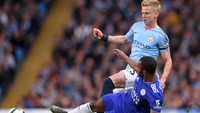 Bek sayap Leicester City, Ricardo Pereira menyusul di posisi berikutnya. Pemain asal Portugal itu melakukan 119 tekel (Getty Images)