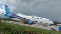 Sayap Trigana Air Rusak usai Mendarat Miring di Bandara Wamena