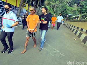 Ditangkap Polisi, Anggota Geng Pelaku Teror di Sukabumi Menangis