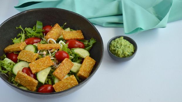 salad tempe salad tempe