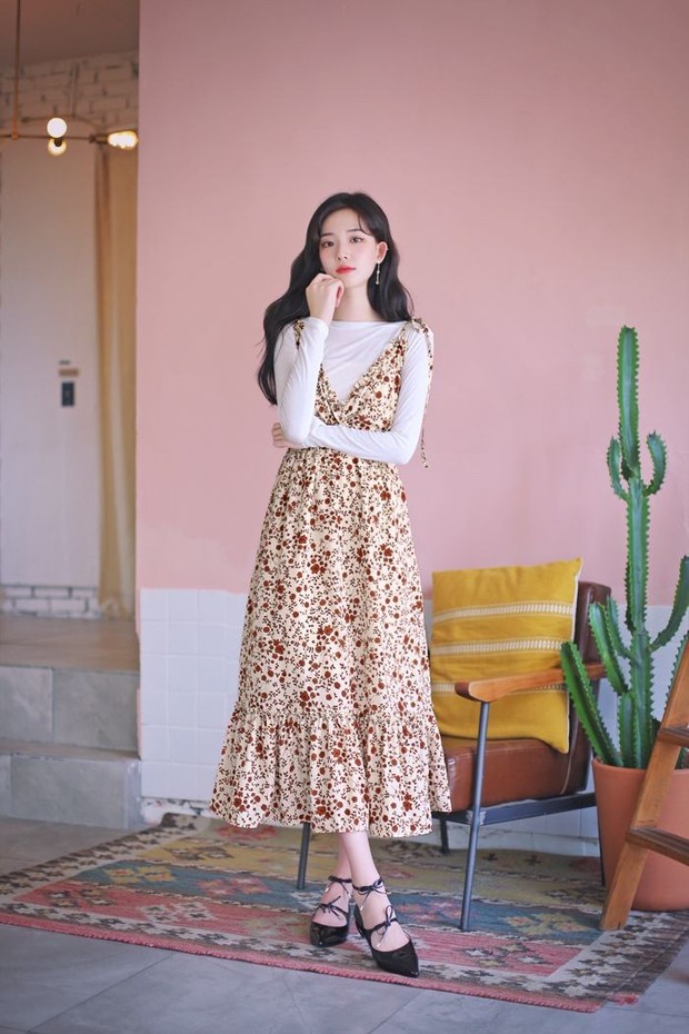 Longdress/Pinterest.com Gaya ala Korea