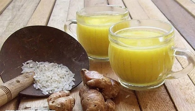 Jamu tradisional beras kencur