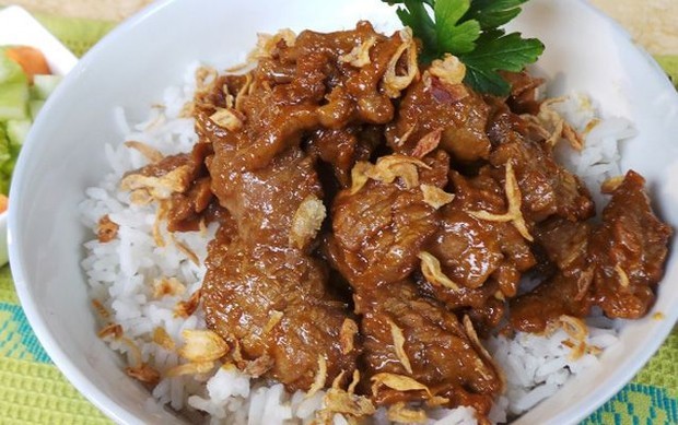 olahan daging sapi idul adha, dendeng lado mudo