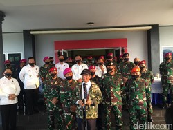Ke Korps Marinir, Mahfud Bangga RI Punya Potensi Besar di Bidang Pertahanan