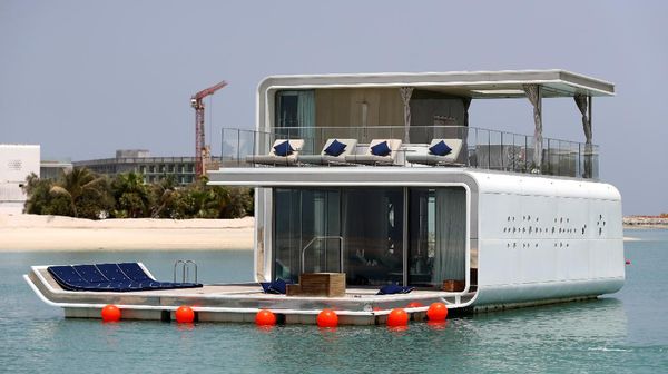 Mewah! Villa Terapung di Dubai Siap Dibuka Akhir Tahun 2020
