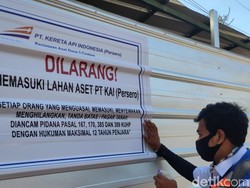 Ancaman Pidana buat Orang yang Duduki Aset KAI