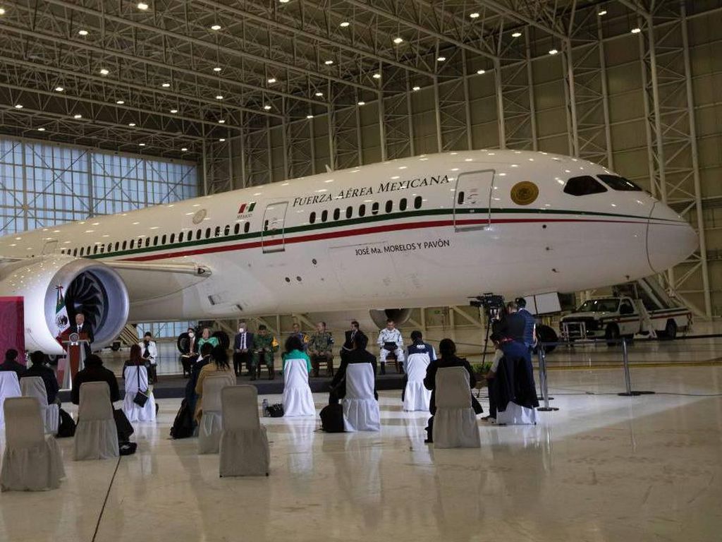 Sudah 3 Tahun Pesawat Jet Presiden Meksiko Dijual, Belum Laku Juga Sudah 3 Tahun Pesawat Jet Presiden Meksiko Dijual, Belum Laku Juga