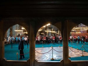 Potret Hagia Sophia Setelah Menjadi Masjid Potret Hagia Sophia Setelah Menjadi Masjid