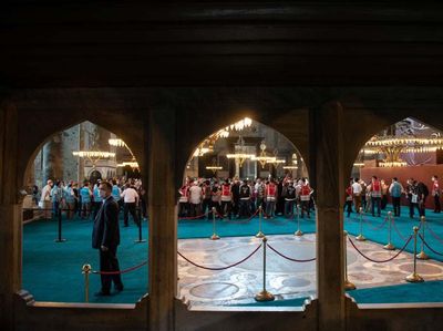 Potret Hagia Sophia Setelah Menjadi Masjid