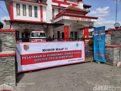 Dua Nakesnya Positif COVID-19, Puskesmas Jember Kidul Ditutup Sementara