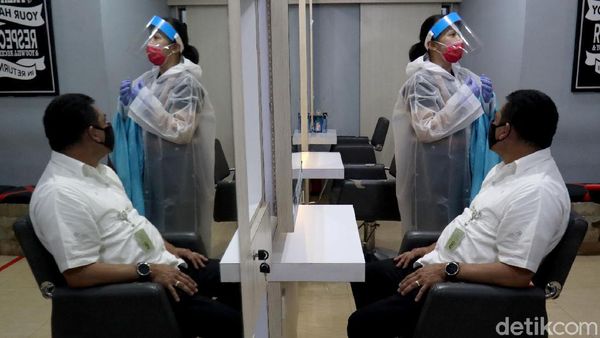 Salon di Bandung juga Terapkan Protokol Kesehatan