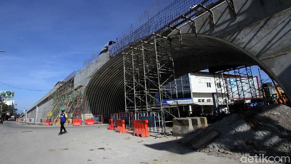 Terkini! Progres Pembangunan Flyover Purwosari Solo