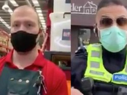 Video Warga Australia Menolak Pakai Masker Jadi Viral di Media Sosial