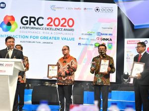 Sukses Kelola Perusahaan, Jasa Raharja Sabet 2 Penghargaan GRC