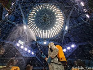 Begini Persiapan Salat Id di Jakarta Islamic Centre
