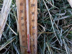 Suhu Minus 4 Derajat, Hari Ini Embun Es di Dieng Makin Luas dan Tebal