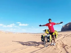 Gowes 4 Tahun ke Mekah, Pemuda Ini Gagal Haji karena Pandemi