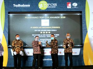 KAI Raih 3 Penghargaan di Ajang TOP CSR Awards 2020