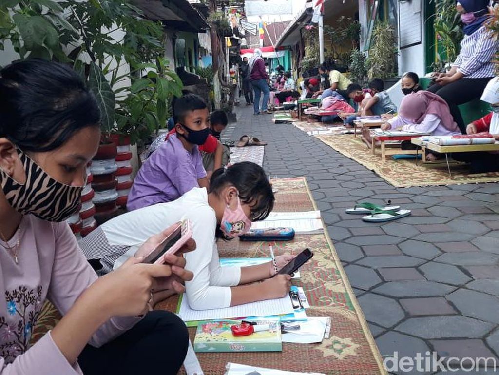 Kampung WiFi di Yogyakarta, Bantu Anak Belajar Online