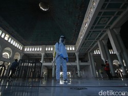Ini Persiapan Masjid Al-Akbar Surabaya Jelang Salat Idul Adha Besok