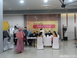 PT KAI: Minat Rapid Test Pemudik di Stasiun Senen Cukup Tinggi