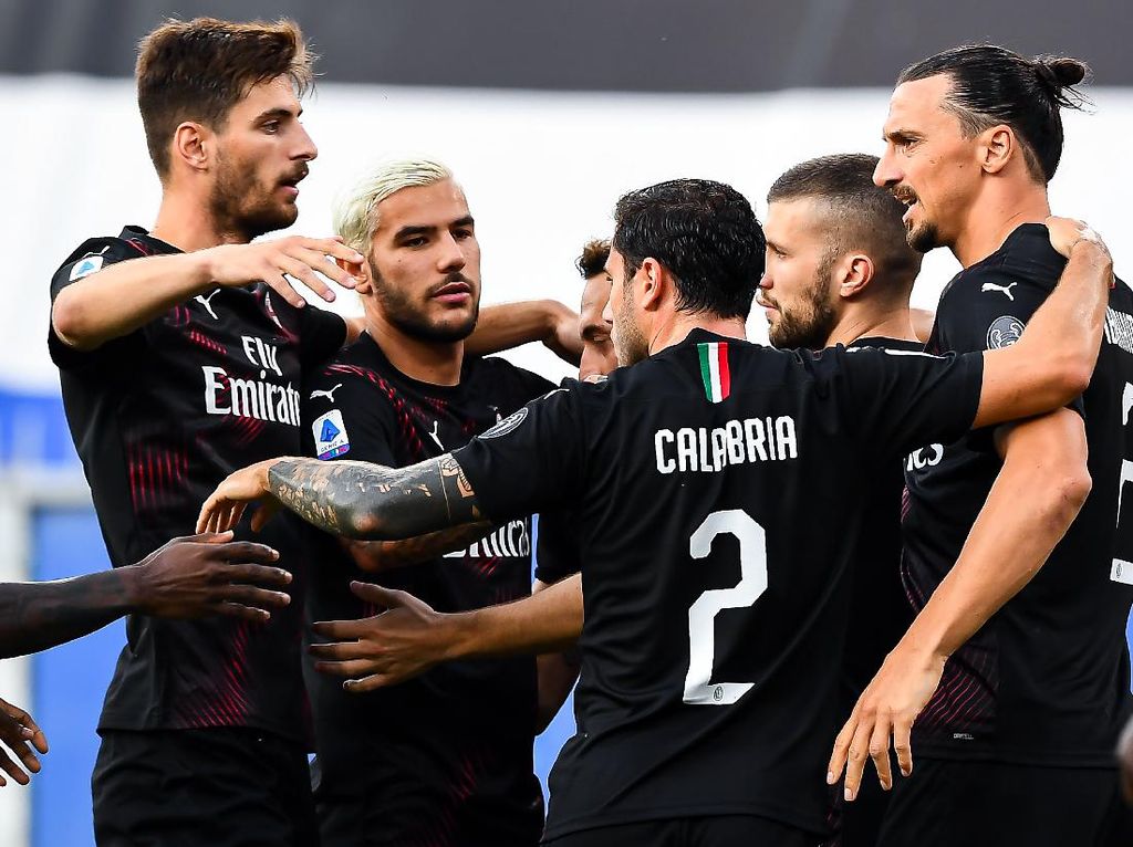 Sampdoria Vs AC Milan: Rossoneri Pesta 4-1