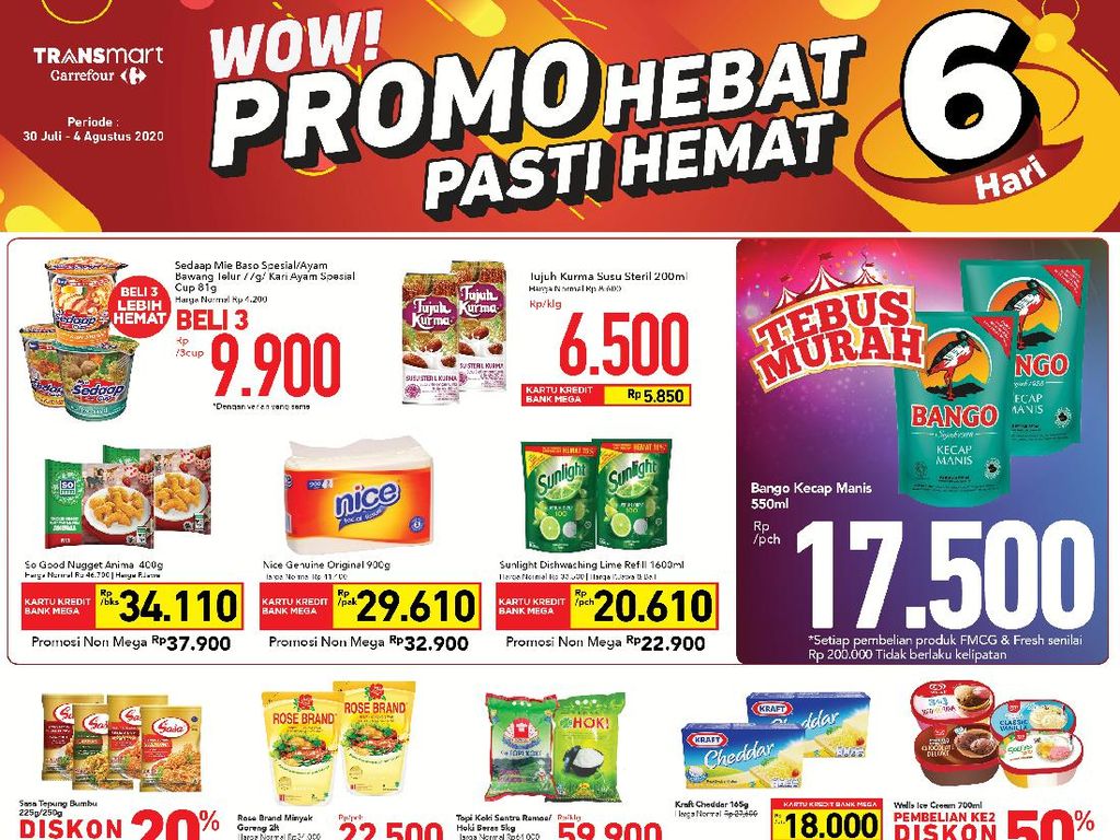 Spesial Idul Adha, Promo Belanja Hemat di Transmart Hadir Lebih Lama Spesial Idul Adha, Promo Belanja Hemat di Transmart Hadir Lebih Lama