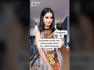 Potret Wanita yang Jadi Viral Karena Dikira Masih Remaja di TikTok