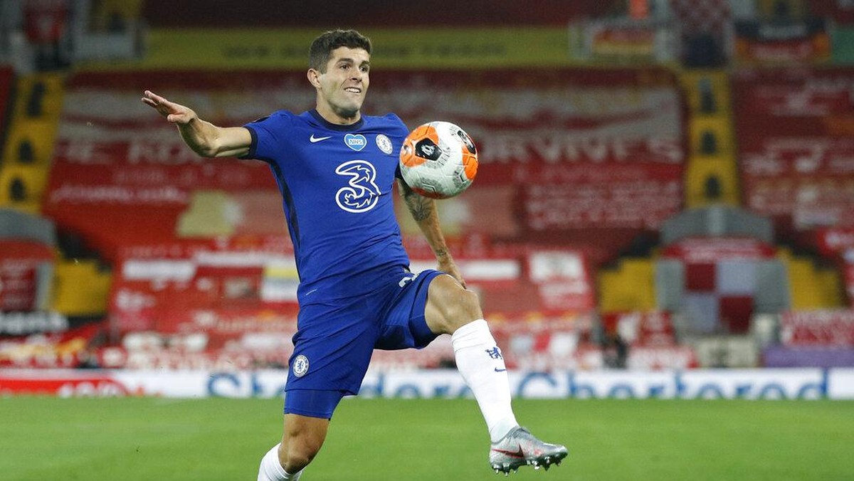 Christian Pulisic siap tampil 100 persen di final Piala FA (Phil Noble/Pool via AP)