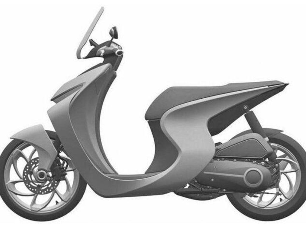 Sporty Banget, Ini Penampakan Desain Calon Skutik Honda Sporty Banget, Ini Penampakan Desain Calon Skutik Honda
