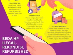 Ini Bedanya HP Ilegal, Rekondisi dan Refurbished