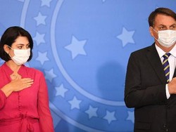 Istri Presiden Brasil Jair Bolsonaro Positif Virus Corona