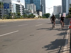 Hari Raya Idul Adha, Begini Kondisi Jalan Sudirman-Thamrin Pagi Ini