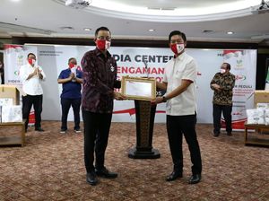 75 Ribu Masker untuk Perangi COVID-19