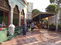 Pandemi Corona, Jumlah Hewan Kurban di Jami Al Mamur Tn Abang Menurun