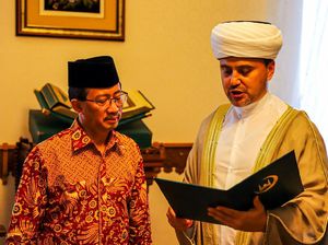 Masa Akhir Bertugas, Dubes Wahid Dapat Penghargaan dari Mufti Rusia