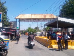 Ditutup Dampak COVID-19, Jalan Rungkut Menanggal Surabaya Kembali Dibuka