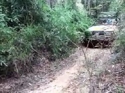 Kapolda Masuk Hutan Susuri Pinggiran Kalteng, Bagikan Beras ke Warga