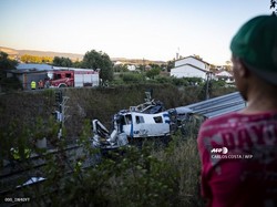 Kereta Cepat Tergelincir di Portugal, 2 Orang Tewas dan Puluhan Luka-luka