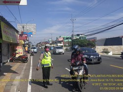 Sempat Padat di Pagi Hari, Kondisi Lalin di Puncak Kembali Normal