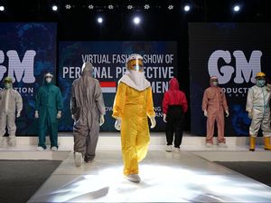 Ketika Dokter dan Perawat Jajal Fashion Show Pakai APD