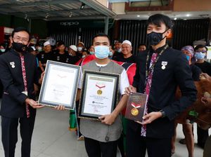 Putra Siregar Raih Rekor MURI Kurban 404 Hewan