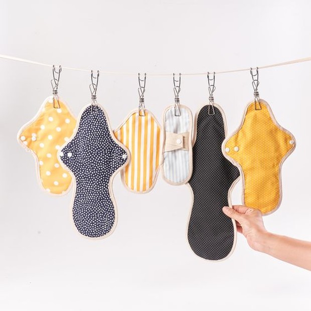 Menstrualpadsize/Sumber:pinterest.com/menstrualpad ukuran menstrual pad