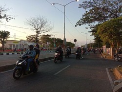 Arus Balik Mudik Toron di Jembatan Suramadu Mulai Berdenyut